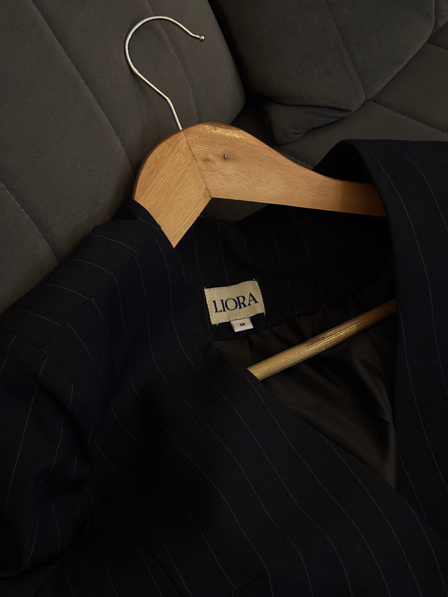 Midnight Pinstripe Chic Suite