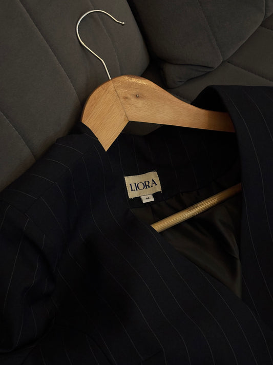 Midnight Pinstripe Chic Suite